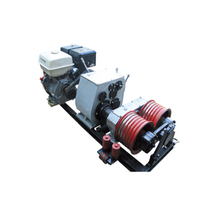 Máy tời cáp chạy xăng /dầu động cơ đôi JM-5-2