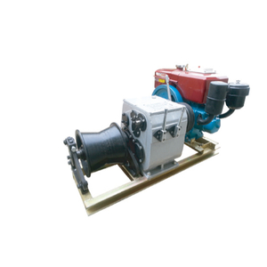 Máy tời cáp động cơ chạy xăng/dầu JM-5
