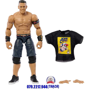 [HÀNG HIẾM] WWE JOHN CENA (MARIO-STYLE SHIRT) - ELITE TOP PICKS 2023 (KHÔNG HỘP)