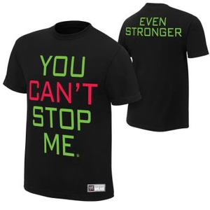 JOHN CENA - YOU CAN'T STOP ME AUTHENTIC T-SHIRT