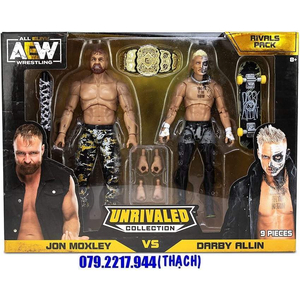 AEW JON MOXLEY (DEAN AMBROSE) & DARBY ALLIN - UNRIVALED COLLECTION RIVALS PACK (EXCLUSIVE)