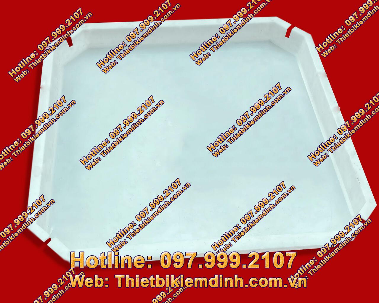 Khuôn đúc mẫu tấm lát kè bằng nhựa Kt 40x40x6cm