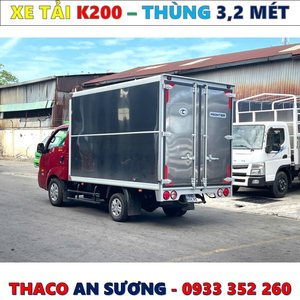 GIÁ XE TẢI KIA K200 THÙNG KÍN EURO 5 MỚI NHẤT