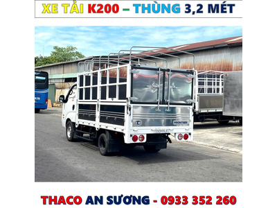 GIÁ XE TẢI KIA K200 THÙNG BẠT EURO 5 MỚI NHẤT