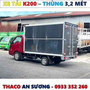 GIÁ XE TẢI KIA K200 THÙNG KÍN EURO 5 MỚI NHẤT