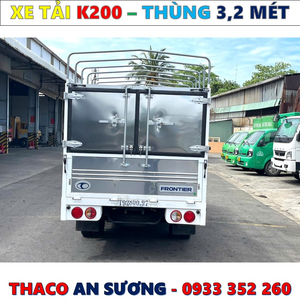 GIÁ XE TẢI KIA K200 THÙNG BẠT EURO 5 MỚI NHẤT