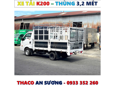 GIÁ XE TẢI KIA K200 THÙNG BẠT EURO 5 MỚI NHẤT