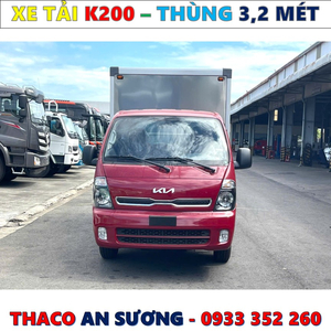 GIÁ XE TẢI KIA K200 THÙNG KÍN EURO 5 MỚI NHẤT