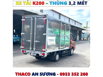 GIÁ XE TẢI KIA K200 THÙNG KÍN EURO 5 MỚI NHẤT