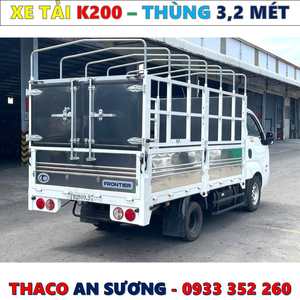 GIÁ XE TẢI KIA K200 THÙNG BẠT EURO 5 MỚI NHẤT