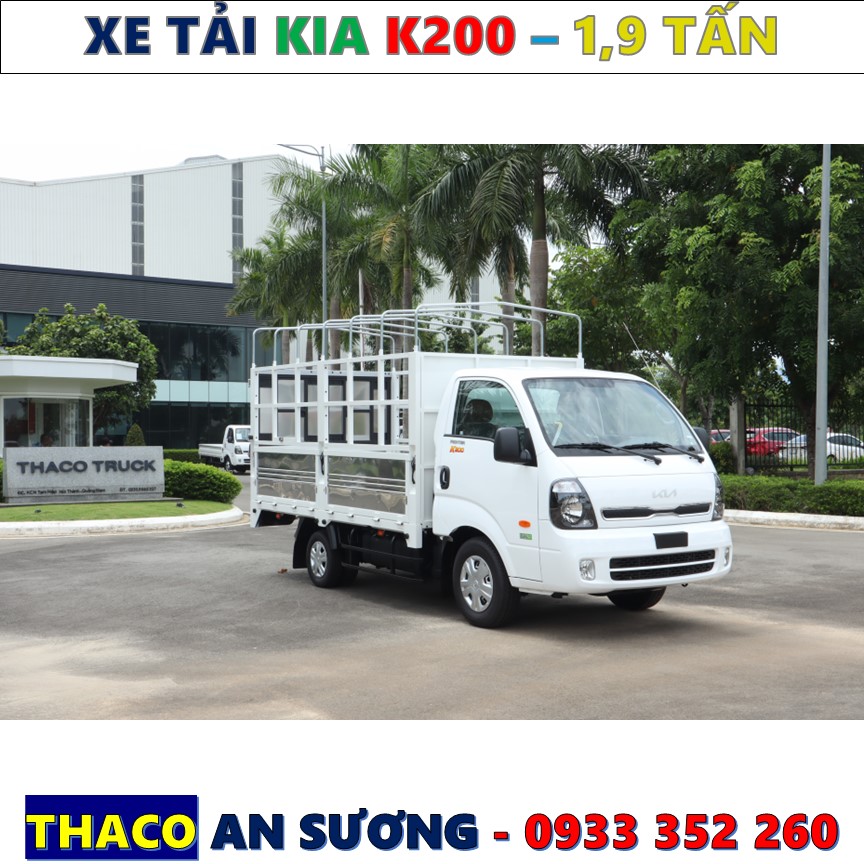 XE TẢI KIA K200 EURO 5 MỚI NHẤT