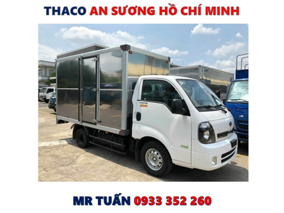 GIÁ XE TẢI KIA K200 THÙNG KÍN TẢI 1,9 TẤN MỚI NHẤT
