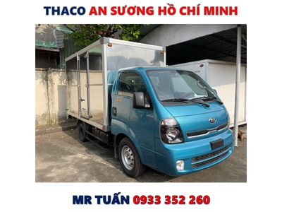 GIÁ XE TẢI KIA K200 THÙNG KÍN TẢI 1,9 TẤN MỚI NHẤT