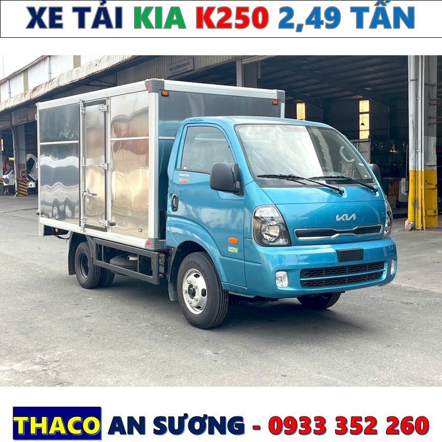 GIÁ XE TẢI KIA K250 THÙNG KÍN MỚI 2026
