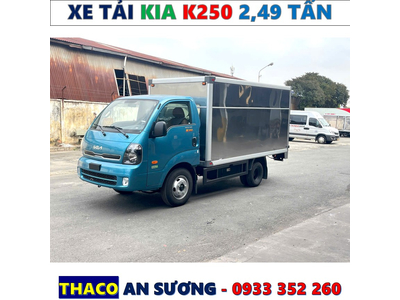 GIÁ XE TẢI KIA K250 THÙNG KÍN MỚI 2026