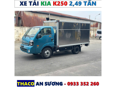 GIÁ XE TẢI KIA K250 THÙNG KÍN MỚI 2026