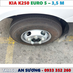 XE TẢI KIA K250 EURO 5 PHIÊN BẢN MỚI NHẤT