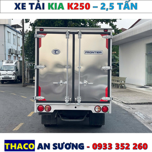 XE TẢI KIA K250 THÙNG KÍN MỚI NHẤT 2026
