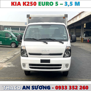 XE TẢI KIA K250 EURO 5 PHIÊN BẢN MỚI NHẤT