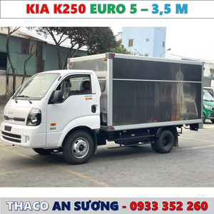 XE TẢI KIA K250 EURO 5 PHIÊN BẢN MỚI NHẤT