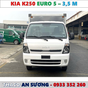 XE TẢI KIA K250 EURO 5 PHIÊN BẢN MỚI NHẤT