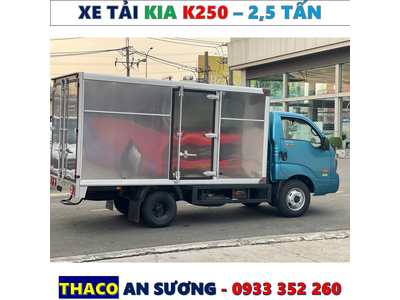 XE TẢI KIA K250 THÙNG KÍN MỚI NHẤT 2026