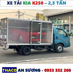XE TẢI KIA K250 THÙNG KÍN MỚI NHẤT 2026