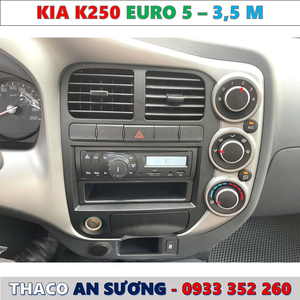 XE TẢI KIA K250 EURO 5 PHIÊN BẢN MỚI NHẤT