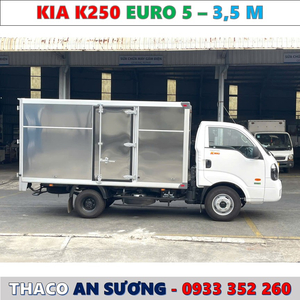 XE TẢI KIA K250 EURO 5 PHIÊN BẢN MỚI NHẤT