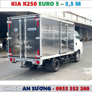 XE TẢI KIA K250 EURO 5 PHIÊN BẢN MỚI NHẤT