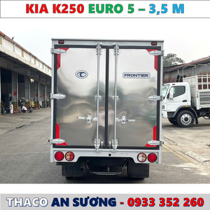 XE TẢI KIA K250 EURO 5 PHIÊN BẢN MỚI NHẤT