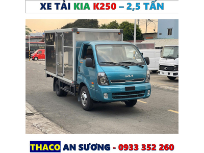 XE TẢI KIA K250 THÙNG KÍN MỚI NHẤT 2026