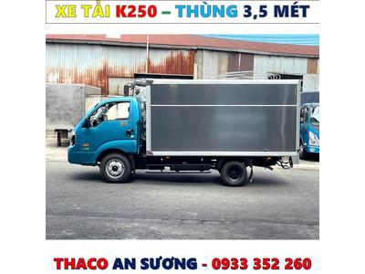 BẢNG GIÁ XE TẢI KIA K250 THÙNG MỚI NHẤT 2025