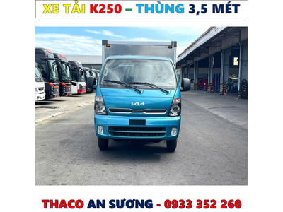 BẢNG GIÁ XE TẢI KIA K250 THÙNG MỚI NHẤT 2025