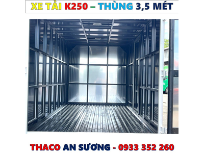 BẢNG GIÁ XE TẢI KIA K250 THÙNG MỚI NHẤT 2025