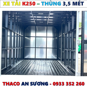 BẢNG GIÁ XE TẢI KIA K250 THÙNG MỚI NHẤT 2025