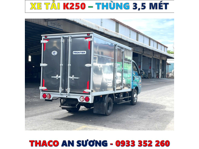 BẢNG GIÁ XE TẢI KIA K250 THÙNG MỚI NHẤT 2025