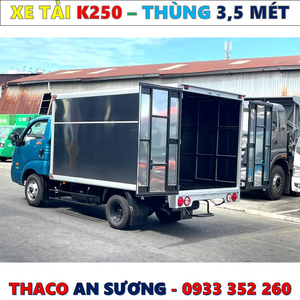 BẢNG GIÁ XE TẢI KIA K250 THÙNG MỚI NHẤT 2025