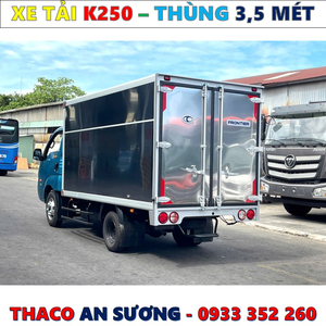 BẢNG GIÁ XE TẢI KIA K250 THÙNG MỚI NHẤT 2025