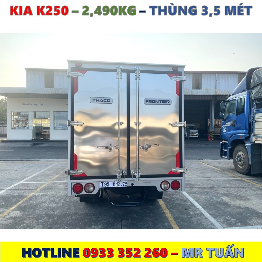 BẢNG GIÁ XE TẢI KIA K250 MỚI NHẤT 2026