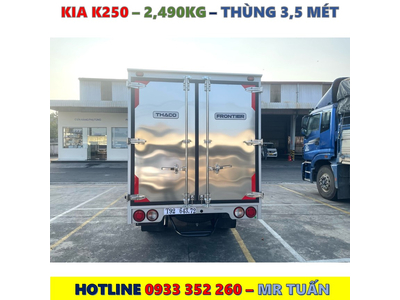 BẢNG GIÁ XE TẢI KIA K250 TẢI TRỌNG 2,49 TẤN MỚI NHẤT