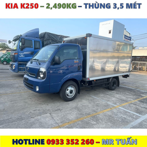 BẢNG GIÁ XE TẢI KIA K250 MỚI NHẤT 2026
