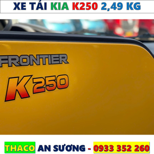 BẢNG GIÁ XE TẢI KIA K250 MỚI NHẤT 2026