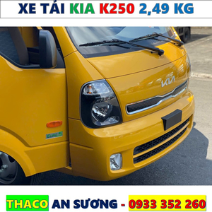 BẢNG GIÁ XE TẢI KIA K250 MỚI NHẤT 2026