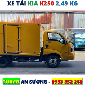 BẢNG GIÁ XE TẢI KIA K250 MỚI NHẤT 2026