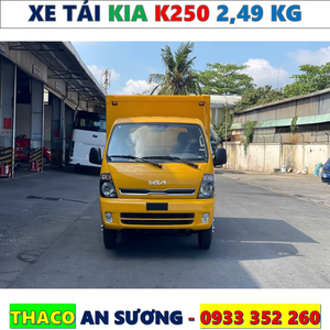 BẢNG GIÁ XE TẢI KIA K250 MỚI NHẤT 2026