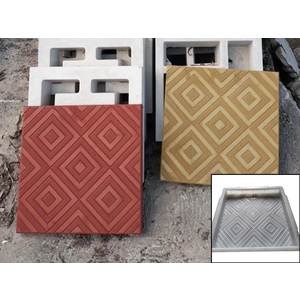 khuôn gạch hình ô vuông