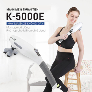 Máy massage cầm tay pin sạc WelbuTech Kangaroo K-5000E