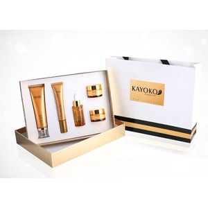 Bộ mỹ phẩm KAYOKO Gold Plus (5in1) New cao cấp, đặc trị nám, tàn nhang và làm trắng da Nhật Bản