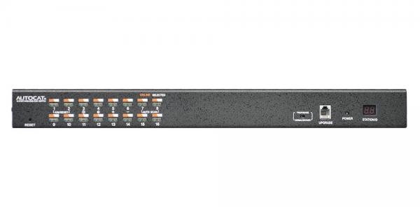 Rack Mount 16 port USB CAT5 KVM Switch - KC2116